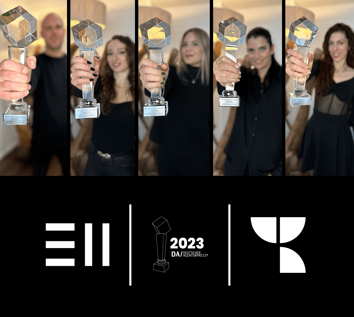 EINSZWEI - Kreativagentur ist Award Gewinner Agentur Deutscher Agenturpreis 2023