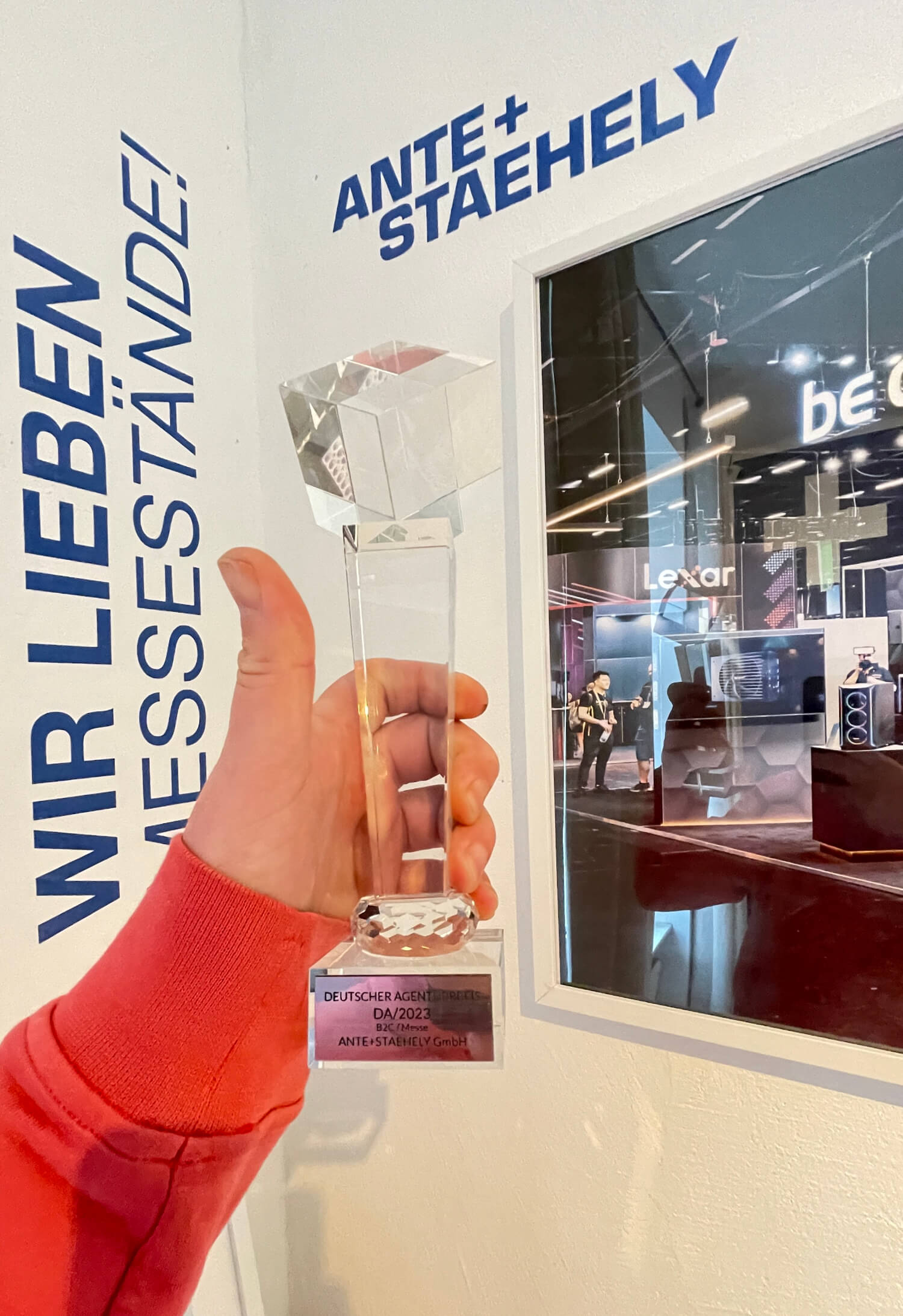 ANTE+STAEHELY GmbH ist Award Gewinner Agentur Deutscher Agenturpreis 2023