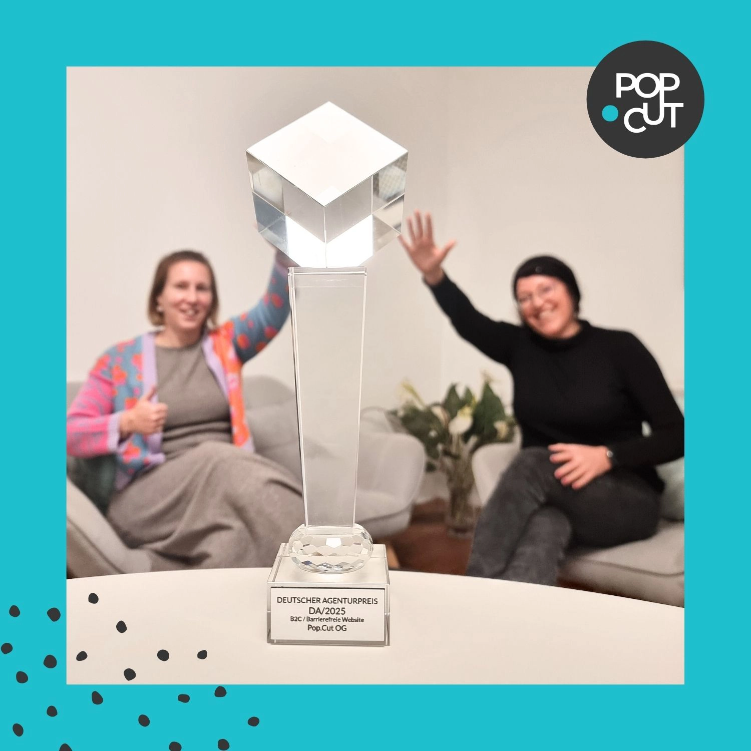 Pop.Cut - Award Gewinner Agentur Deutscher Agenturpreis 2025