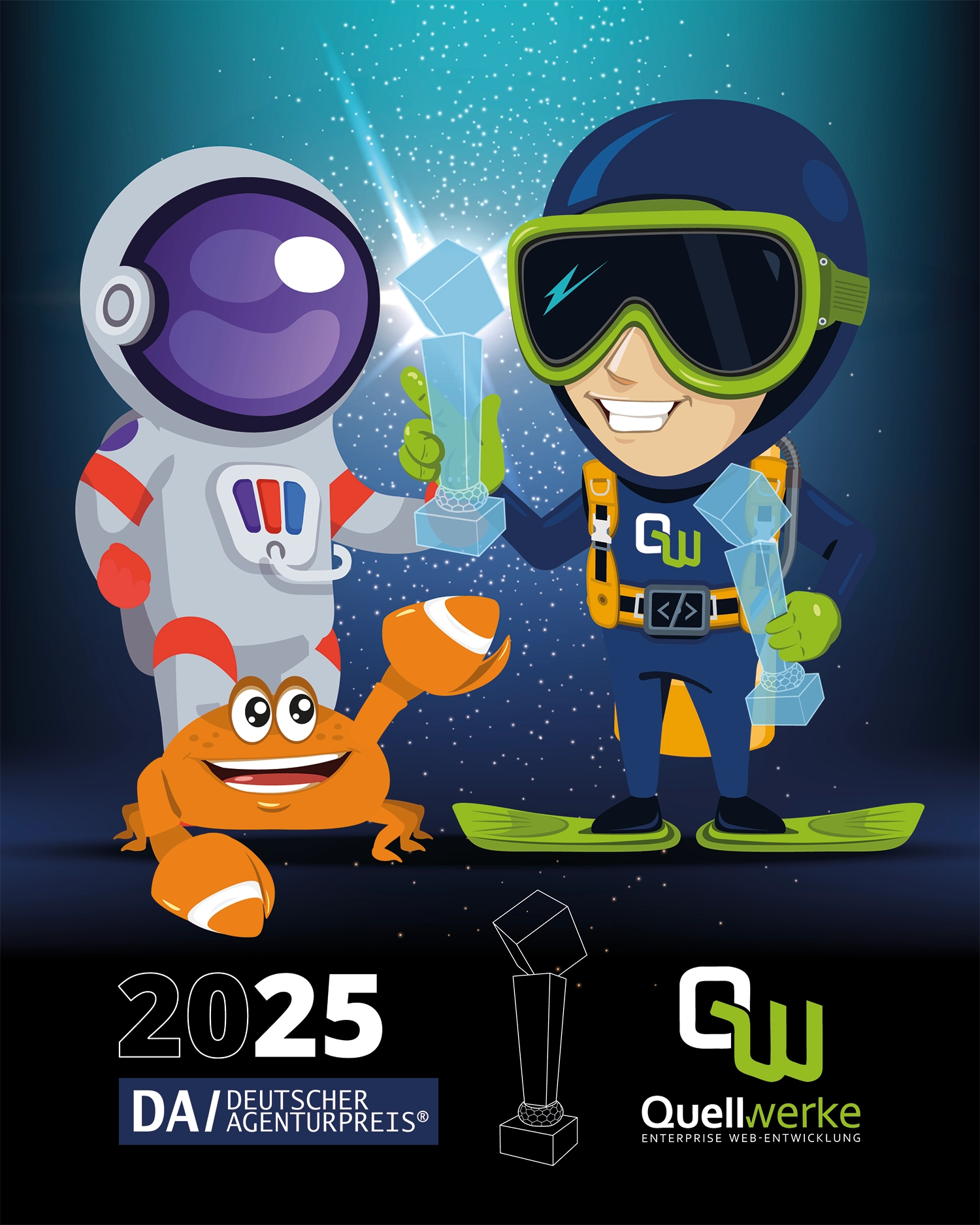 Quellwerke GmbH - Award Gewinner Agentur Deutscher Agenturpreis 2025