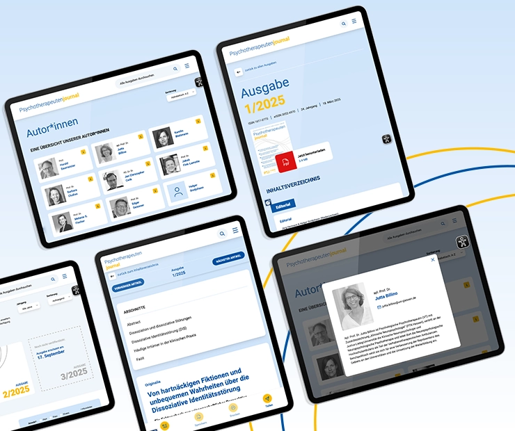 psychotherapeutenjournal de Quellwerke