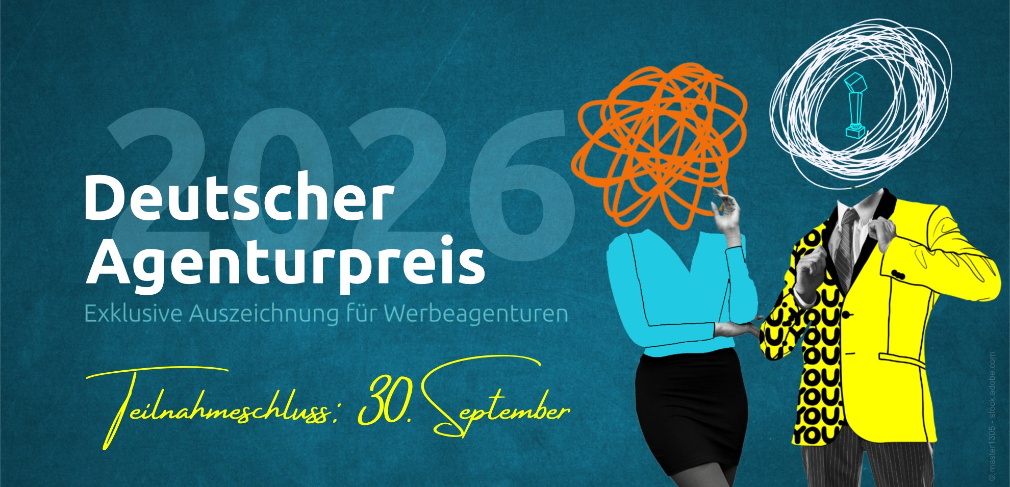 Deutscher Agenturpreis 2026 - Teilnahmeschluss 30. September